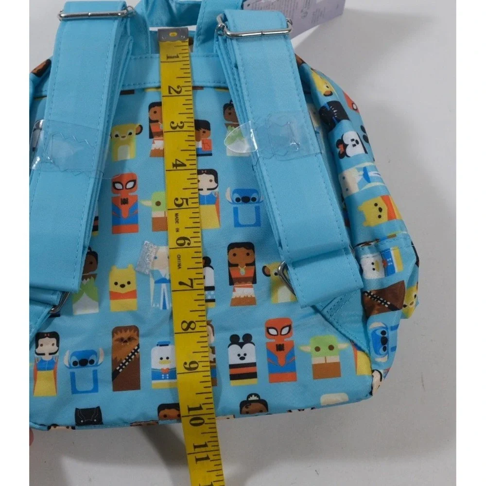 Disney Backpack Unisex OS Blue Disney 100 Anniversary Character Charm Mini Bag